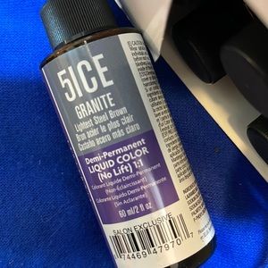 6 BOTTLES EACH 2 OZ/60ml GRANITE 5ICE DEMI-Permanent NO LIFT